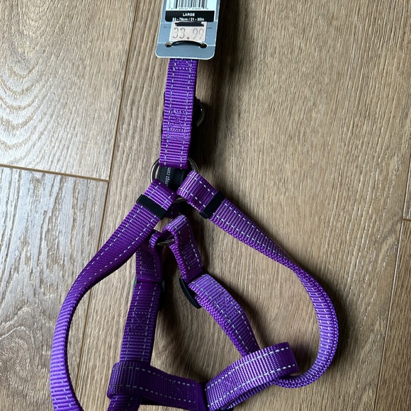 Purple and Blue Dog Harness Set - Picture 5 of 8